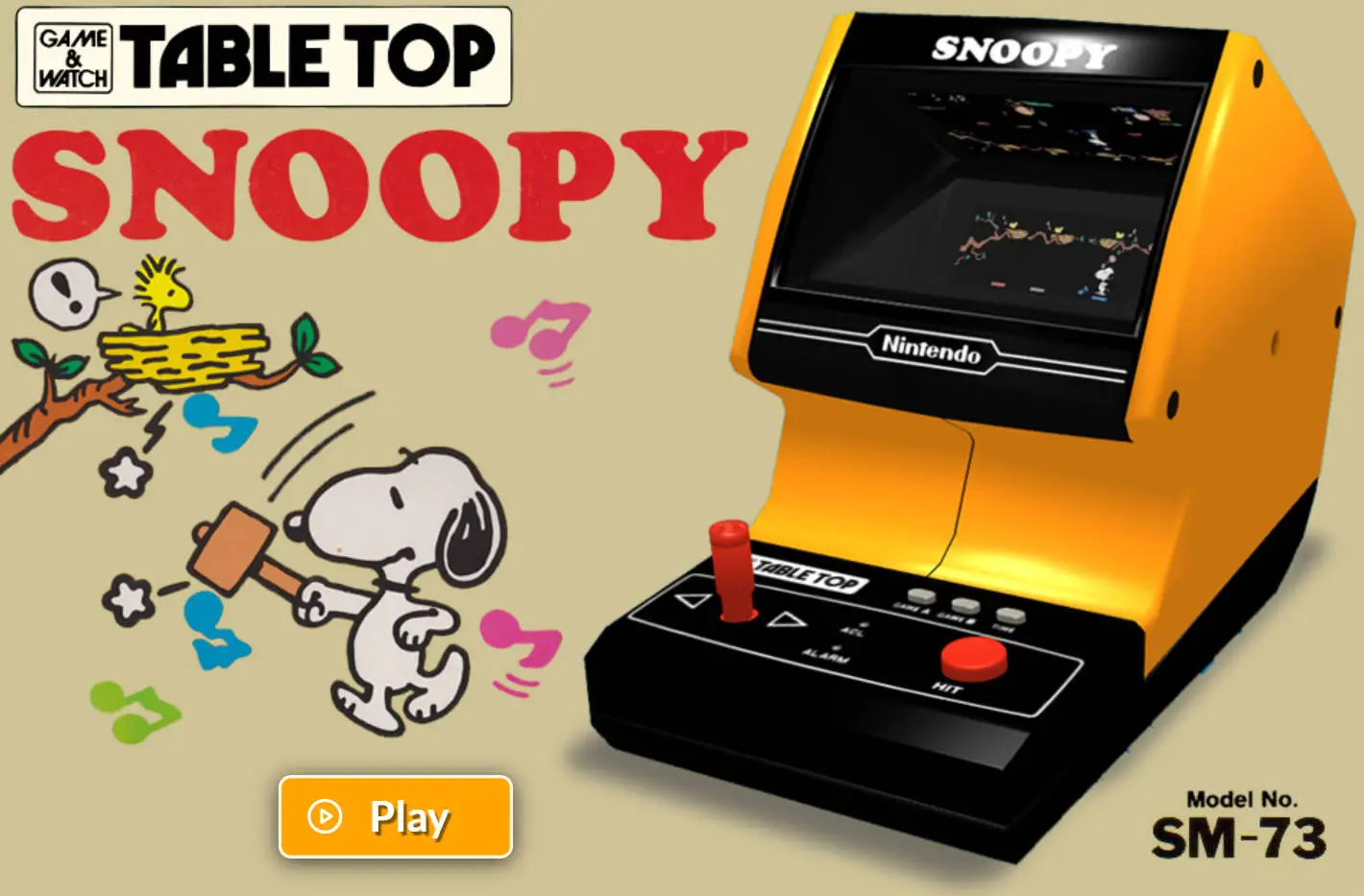 Snoopy Table Top preview